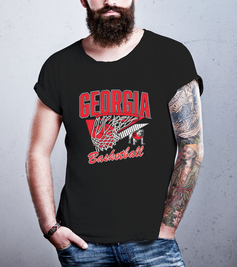 Georgia Basketball Bulldogs Sport Team T-Shirt