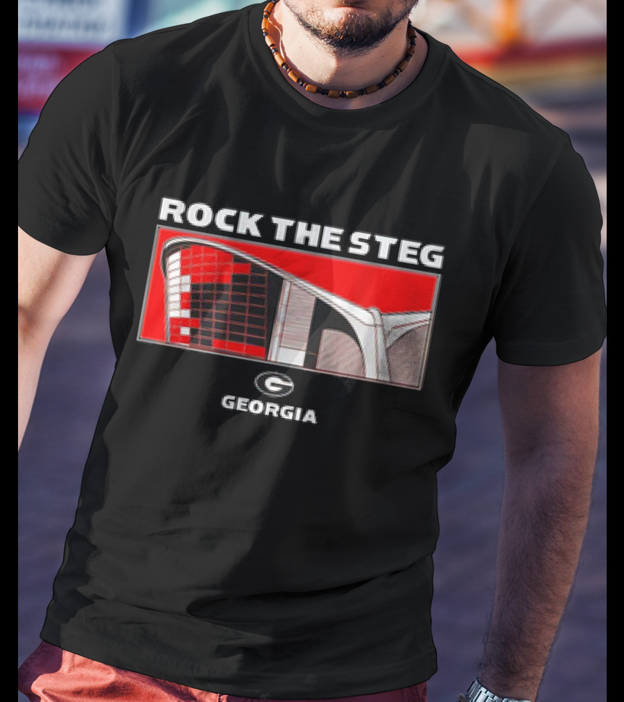 Rock The Steg Georgia Bulldogs Stadium Pride T-Shirt