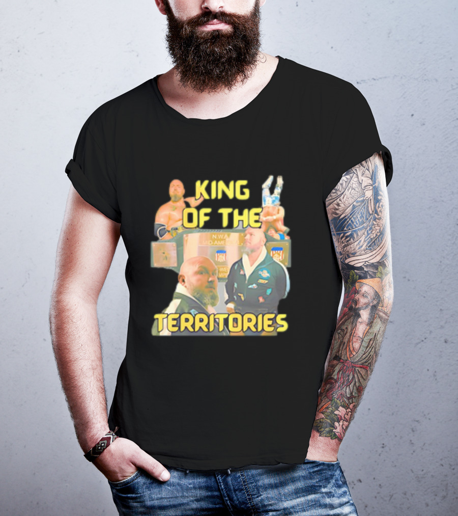 King Of The Territories Jeremiah Plunkett Bootleg Rasslin’ T-Shirt