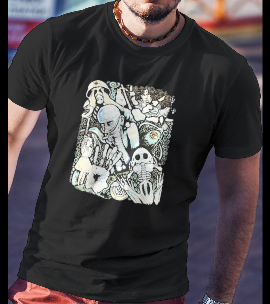 1993 Lollapalooza Alice In Chains Psychedelic T-Shirt