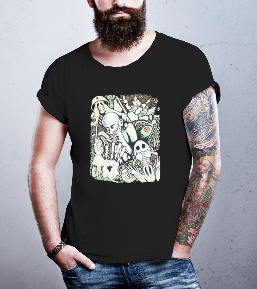 1993 Lollapalooza Alice In Chains Psychedelic T-Shirt