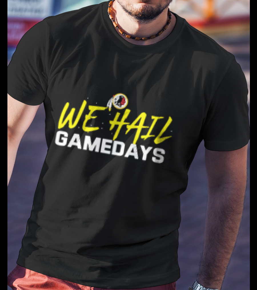 Ryan Wetzel We Hail Gamedays Football Team Spirit T-Shirt