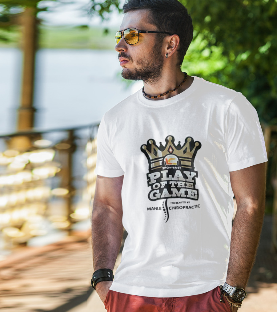 Sportsnet Play Of The Game Presented By Mahle Chiropractic Crown T-Shirt
