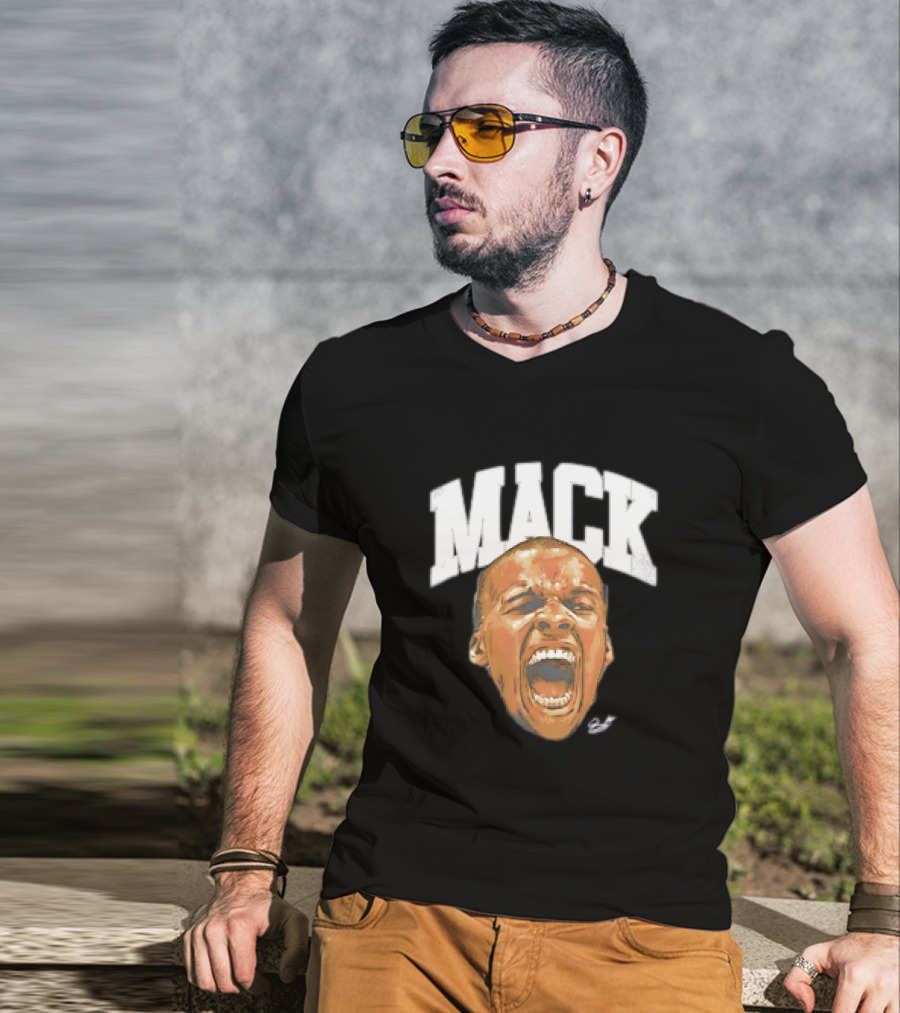 Shelvin Mack Big Face Scream Arch Signature Vintage T-Shirt