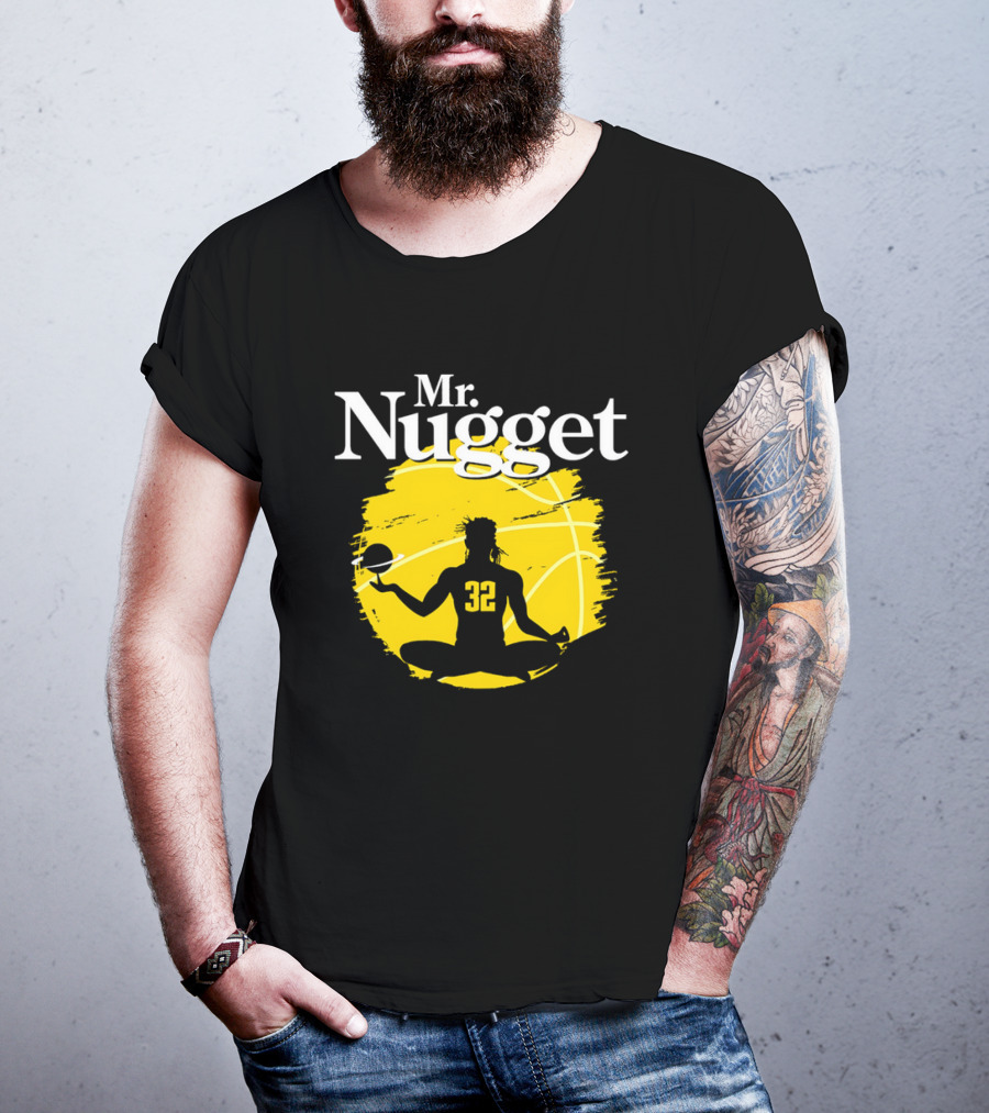 Mr. Nugget Aaron Gordon No. 32 Denver Nuggets T-Shirt