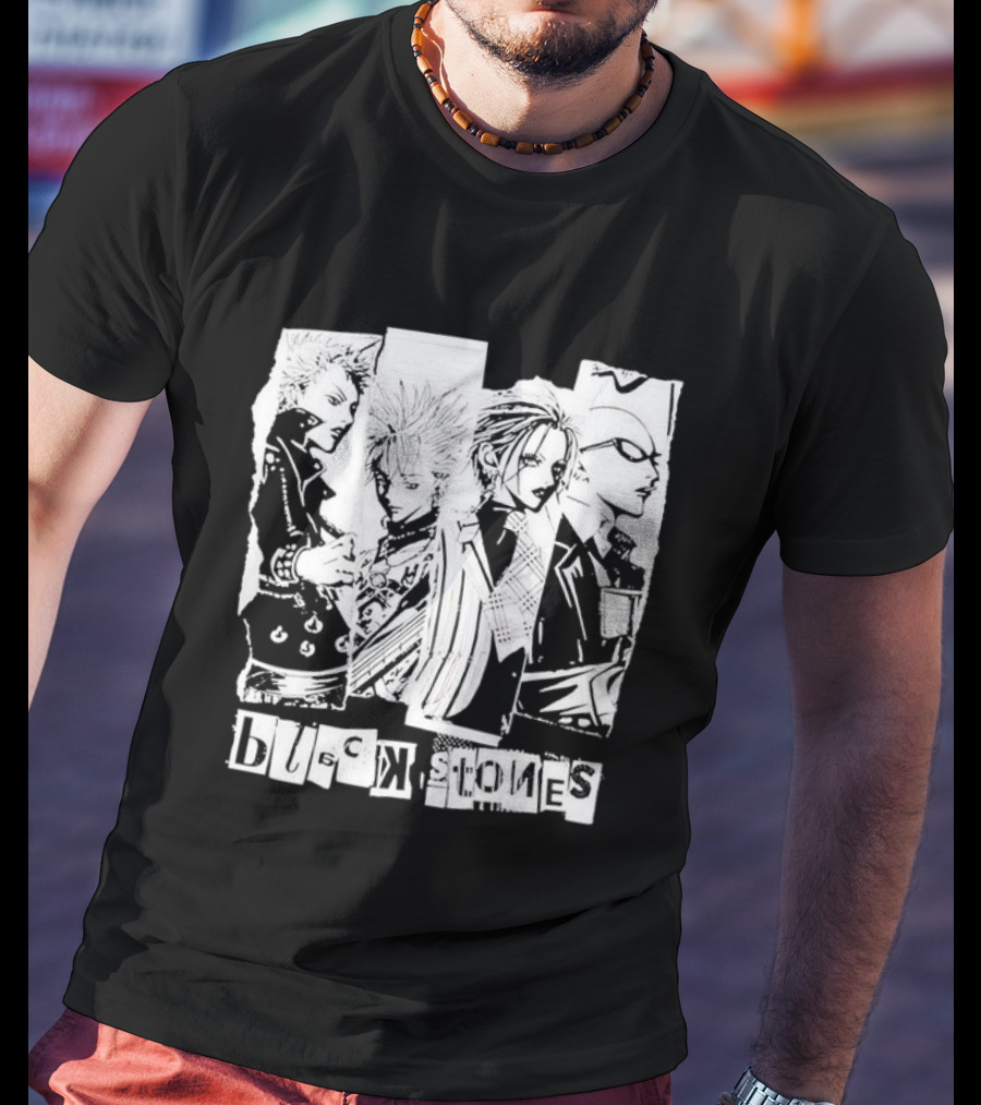 Ai Yazawa Ut Black Stones Band Manga Characters T-Shirt