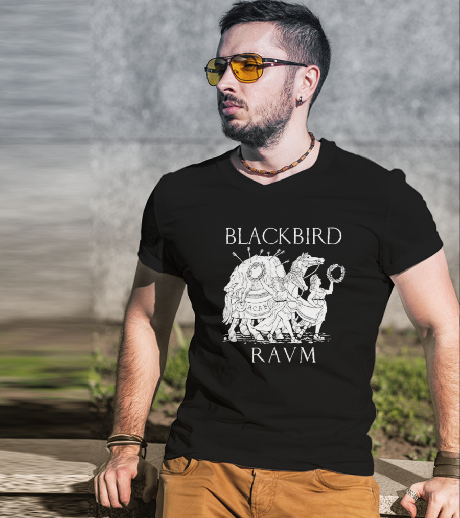 Blackbird Raum ACAB Alex Krokus Bear And Raccoon Procession T-Shirt