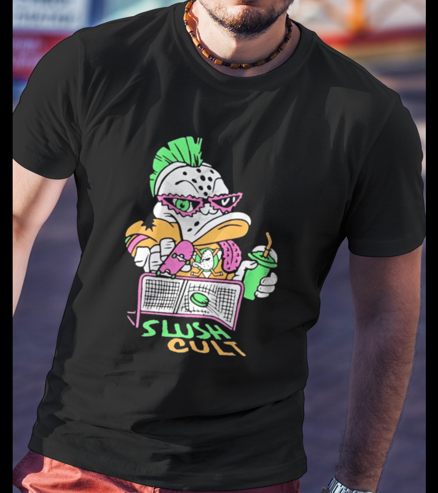 Anaheim Ducks Wild Wing Shreds Slush Cult T-Shirt