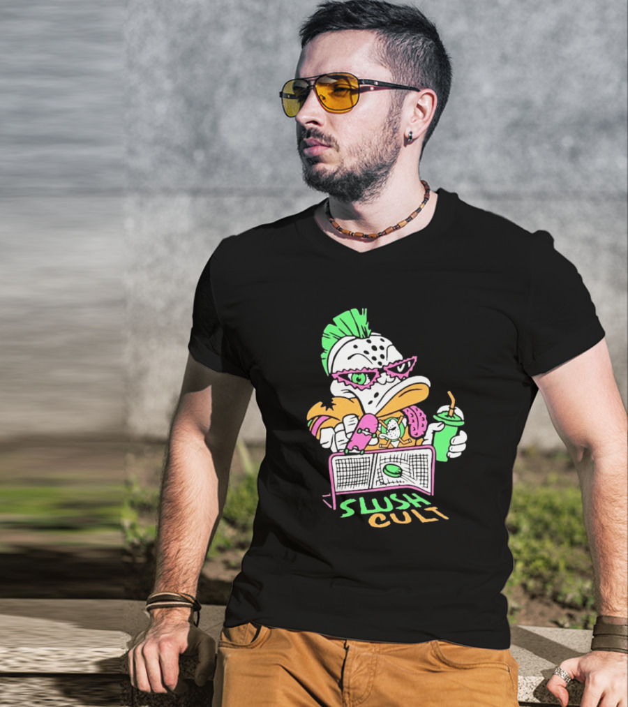 Anaheim Ducks Wild Wing Shreds Slush Cult T-Shirt