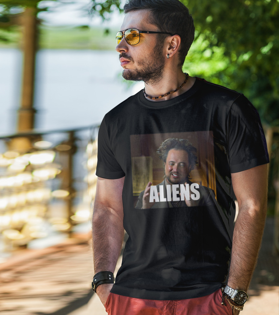 Ancient Aliens Meme Aliens T-Shirt