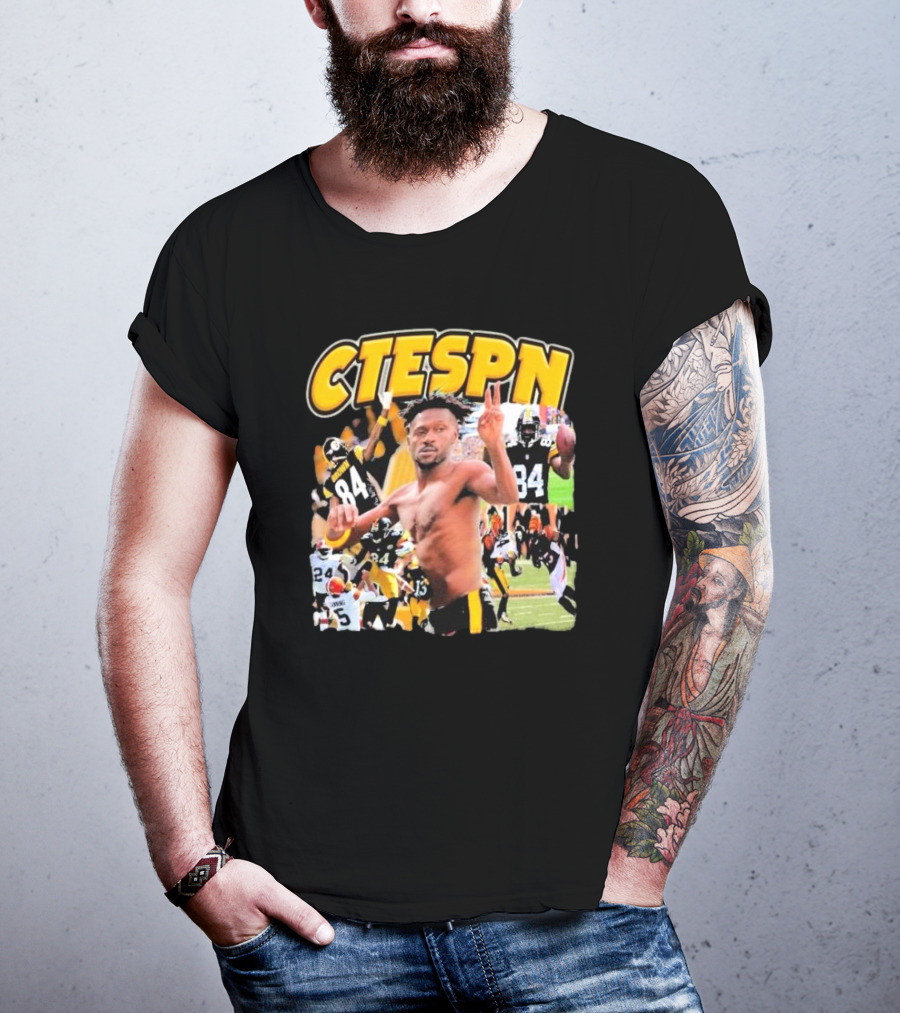 CTESPN Antonio Brown Pittsburgh Steelers Football Highlights T-Shirt
