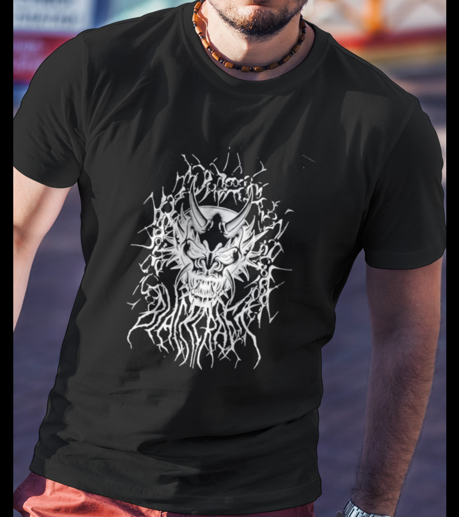 Blackcraft Cult Unholy Chaos Devil Mask T-Shirt