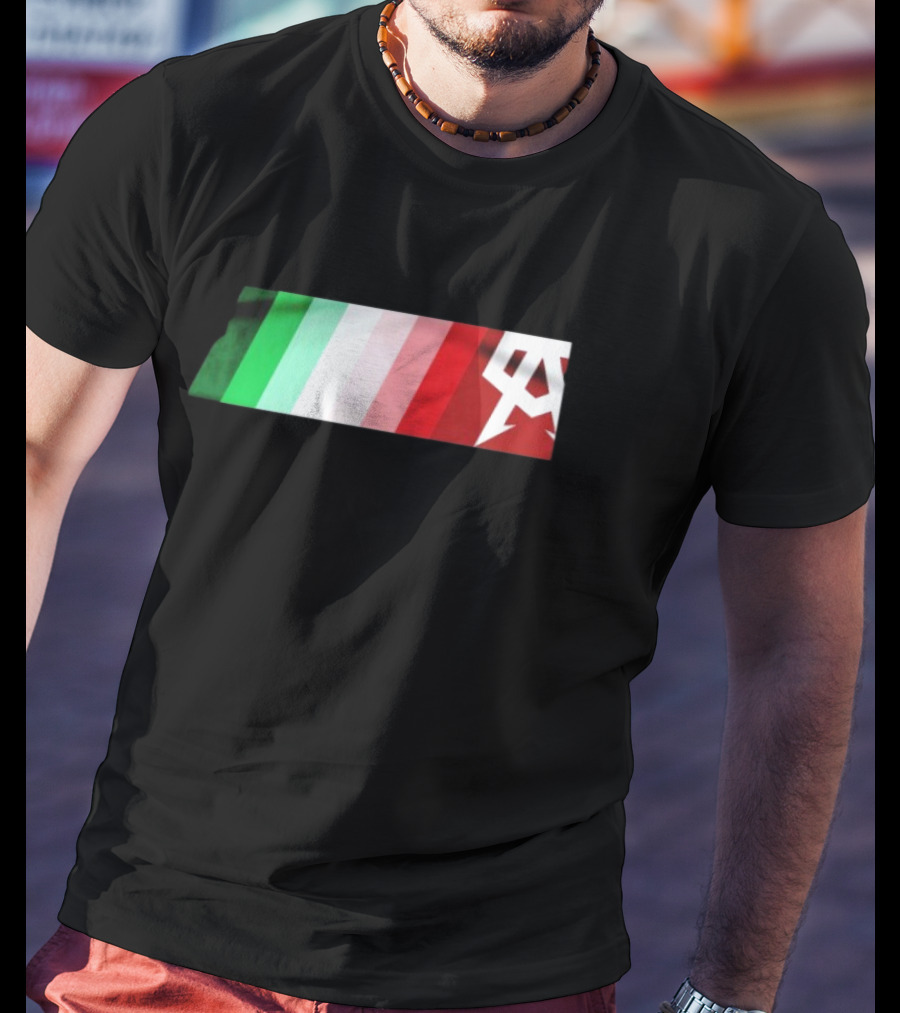 Canelo Alvarez Mexico Boxing Green White Red Symbol T-Shirt