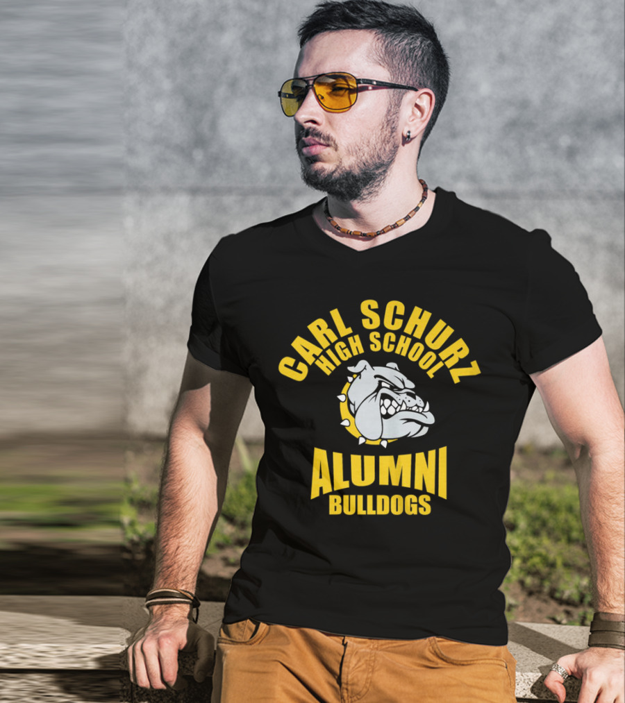 Carl Schurz High School Alumni Bulldogs T-Shirt