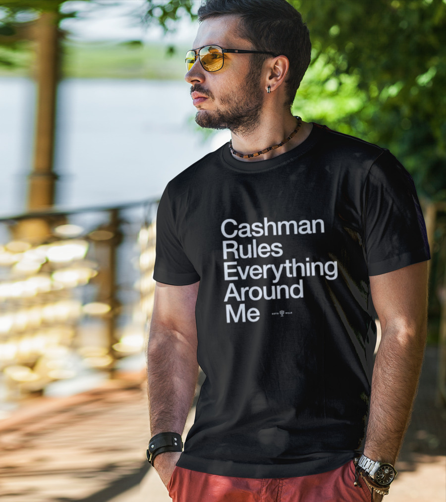 Cashman Rules Everything Around Me Trophy Symbol T-Shirt