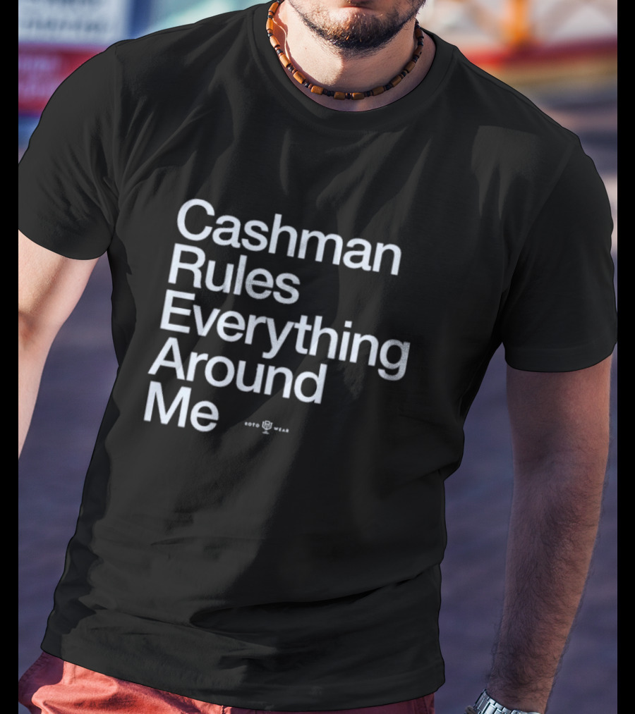 Cashman Rules Everything Around Me Trophy Symbol T-Shirt