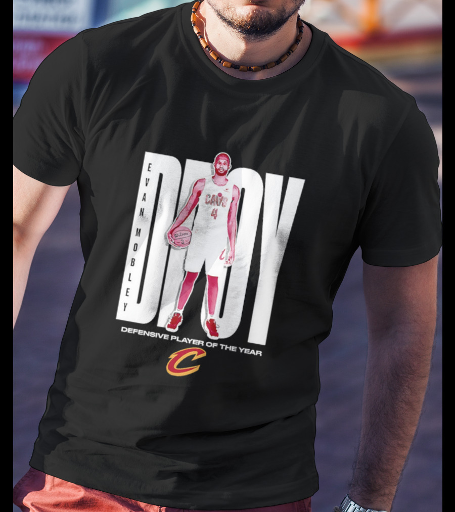 Cleveland Cavaliers Evan Mobley DPOY Defensive Player Of The Year 4 Cavs T-Shirt