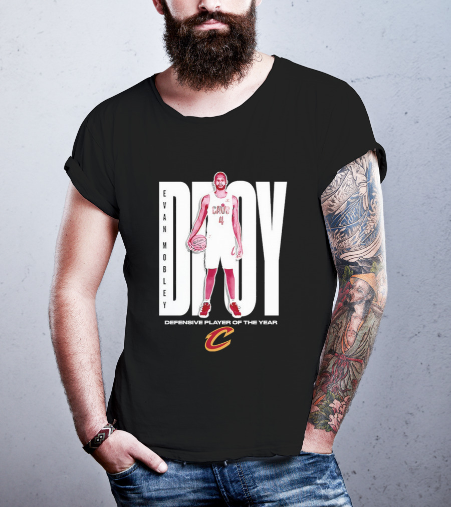 Cleveland Cavaliers Evan Mobley DPOY Defensive Player Of The Year 4 Cavs T-Shirt