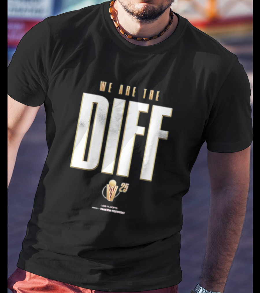 Cleveland Cavaliers We Are The Diff NBA 75 Trophy Logo T-Shirt
