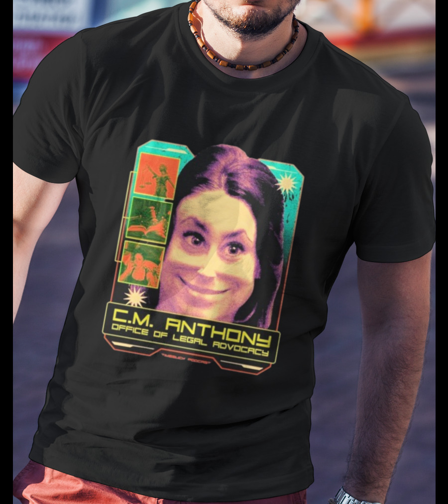 C.M. Anthony Office Of Legal Advocacy Retro Pop Art Style T-Shirt