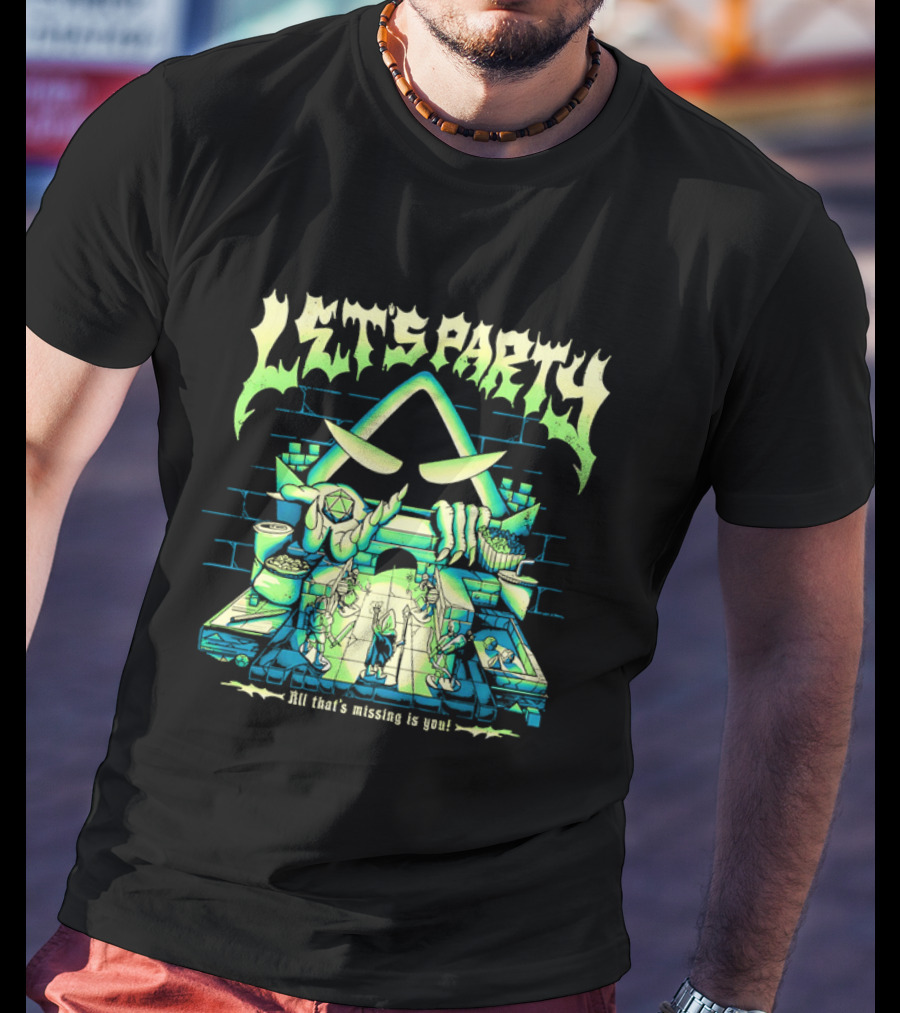 Let's Party All That's Missing Is You Critical Role Game Night T-Shirt