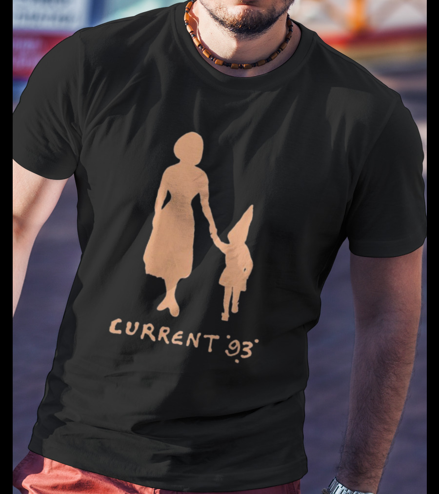 Current 93 Bella And Boy Holding Hands Silhouette T-Shirt