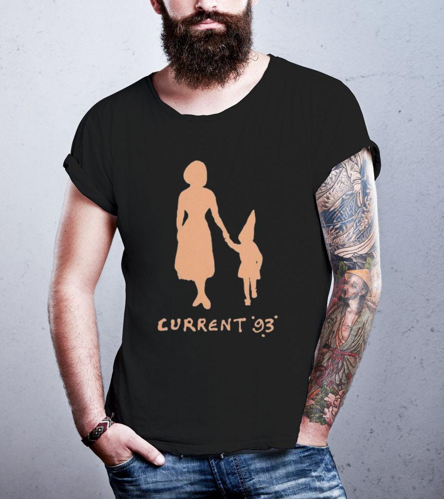Current 93 Bella And Boy Holding Hands Silhouette T-Shirt