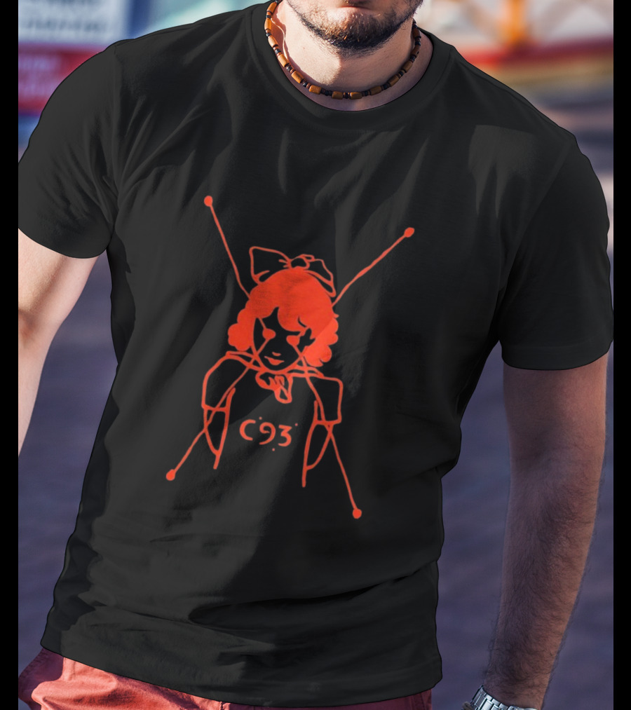 C93 Light Red Illustration T-Shirt