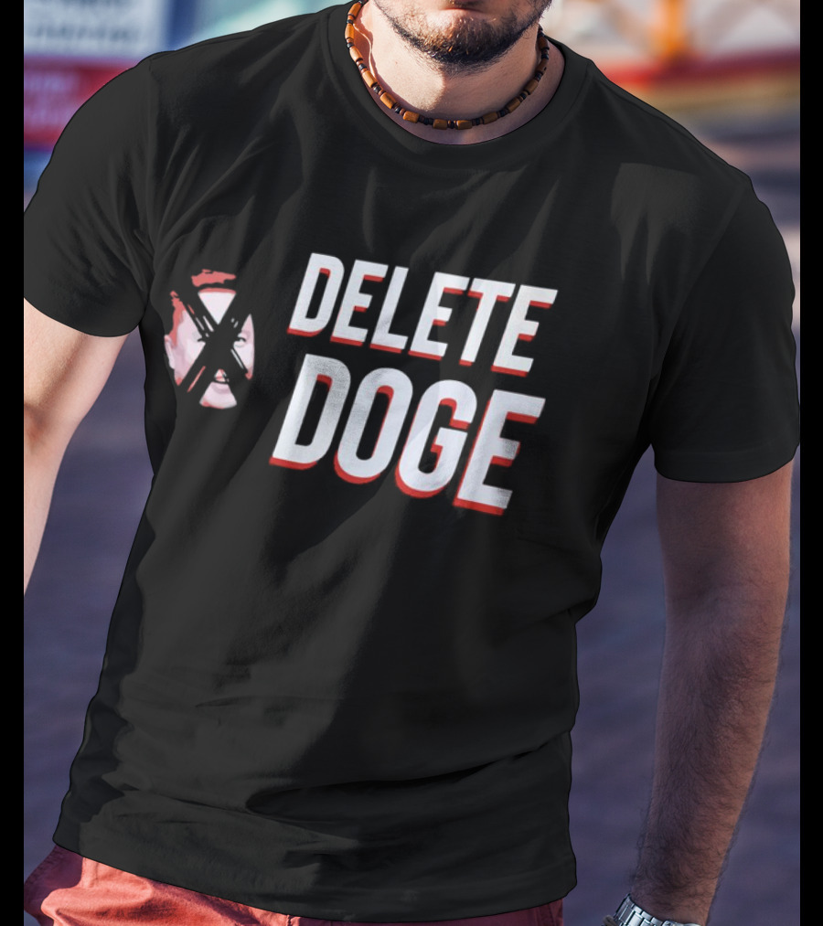 Delete Doge Anti Elon Musk Meme Crossover T-Shirt
