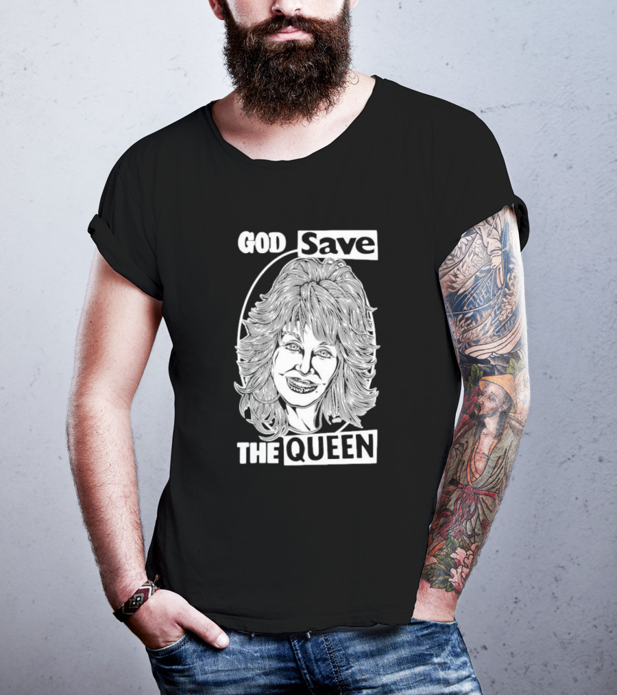 God Save The Queen Dolly Parton T-Shirt