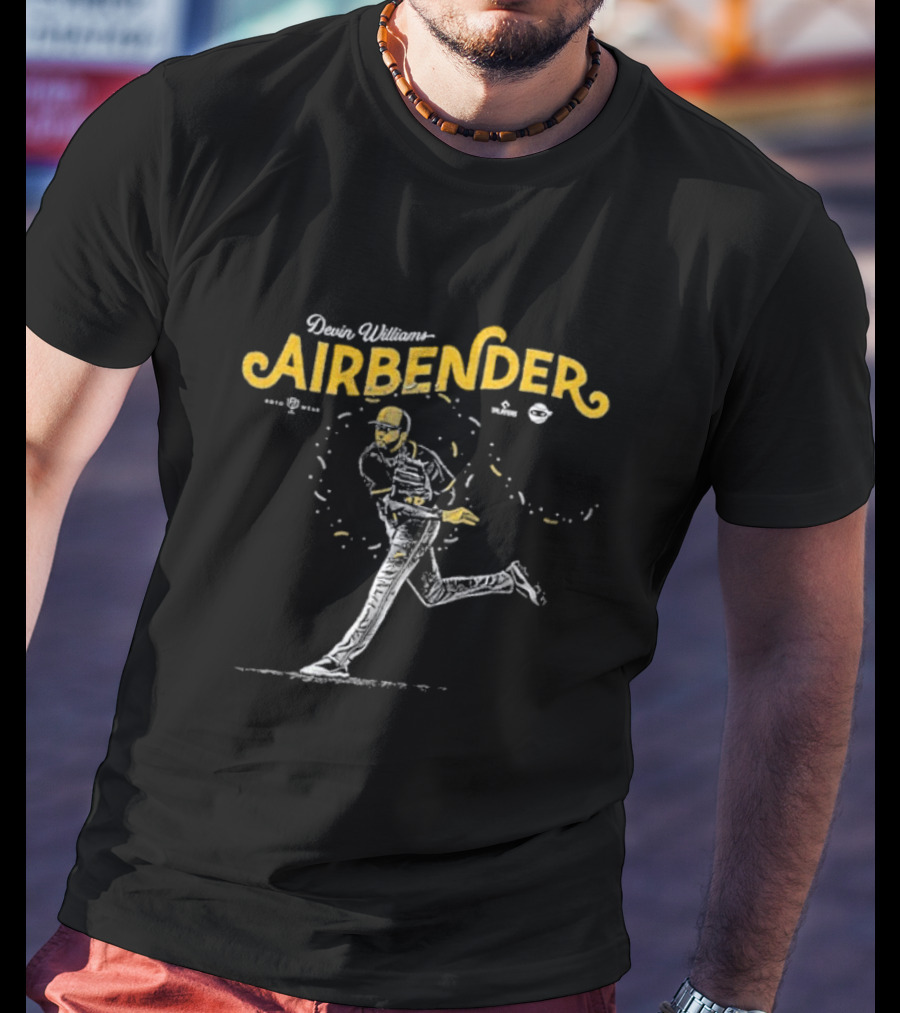 Devin Williams Airbender Baseball Pitcher Dynamic Motion T-Shirt