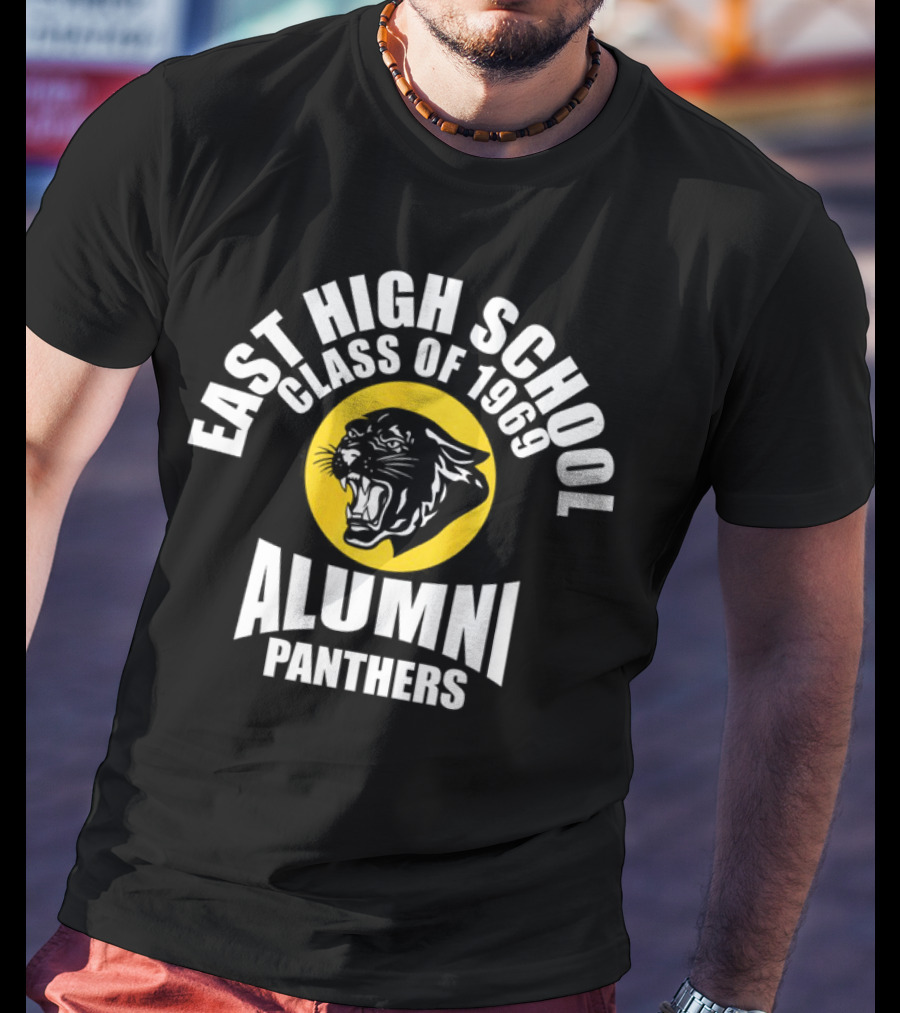 East High School Class Of 1958 Alumni Panthers T-Shirt