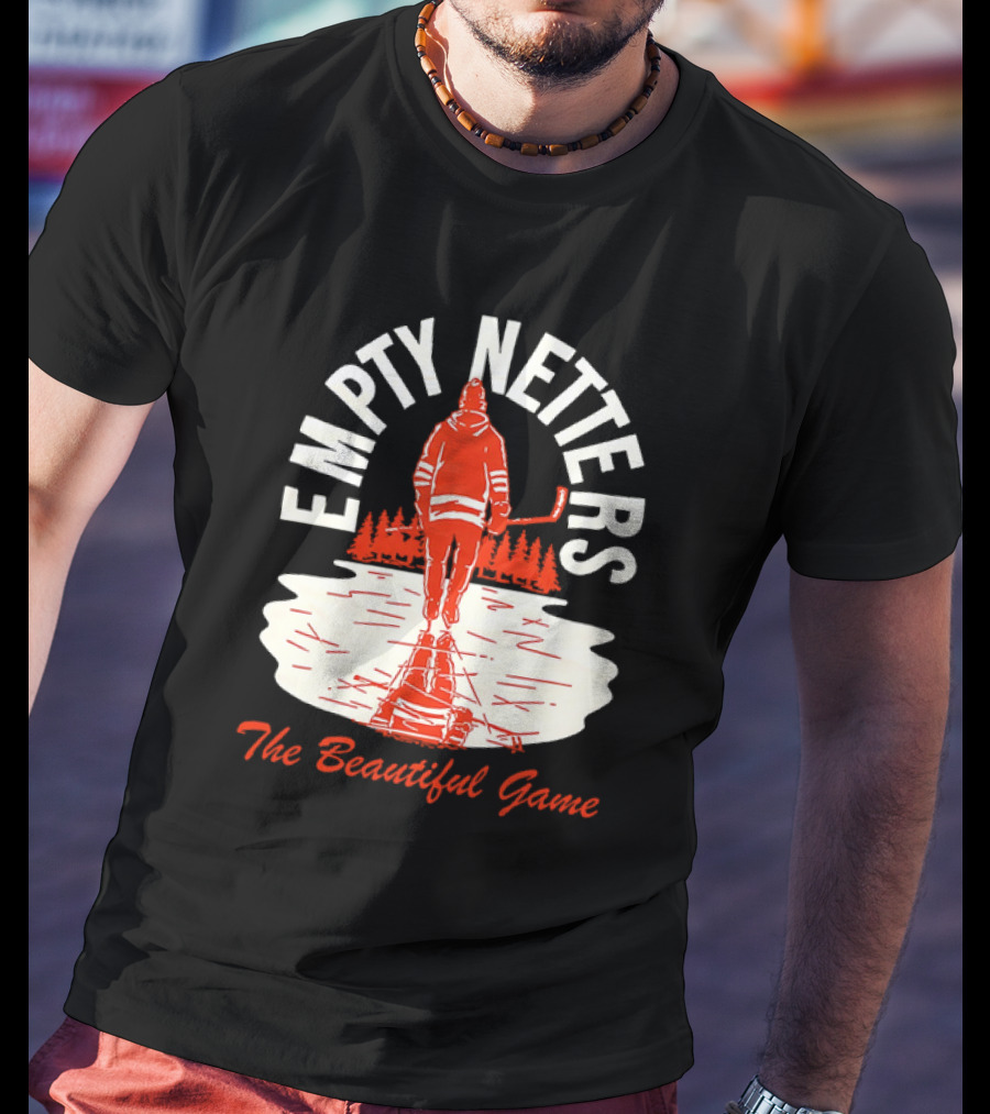Empty Netters The Beautiful Game Hockey Lakeview Skater T-Shirt