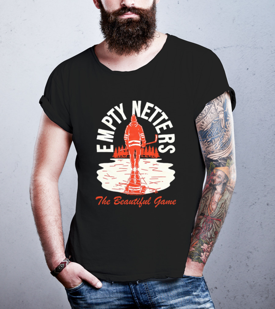 Empty Netters The Beautiful Game Hockey Lakeview Skater T-Shirt