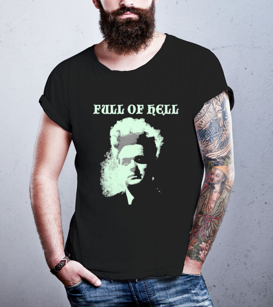 Full Of Hell Eraserhead Distorted Face Graphic T-Shirt