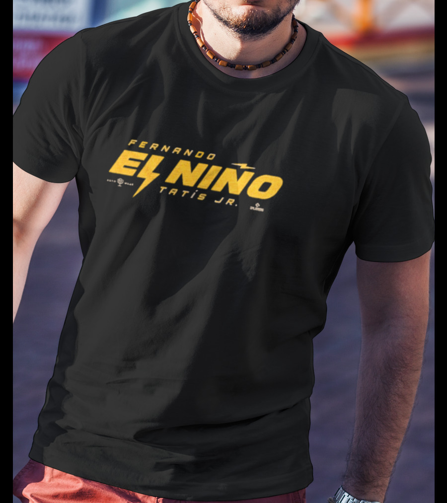 Fernando El Niño Tatis Jr Thunderbolt Icon T-Shirt