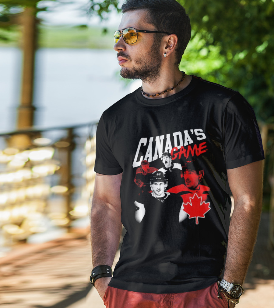 Canada's Game 4 Nations Team Maple Leaf T-Shirt