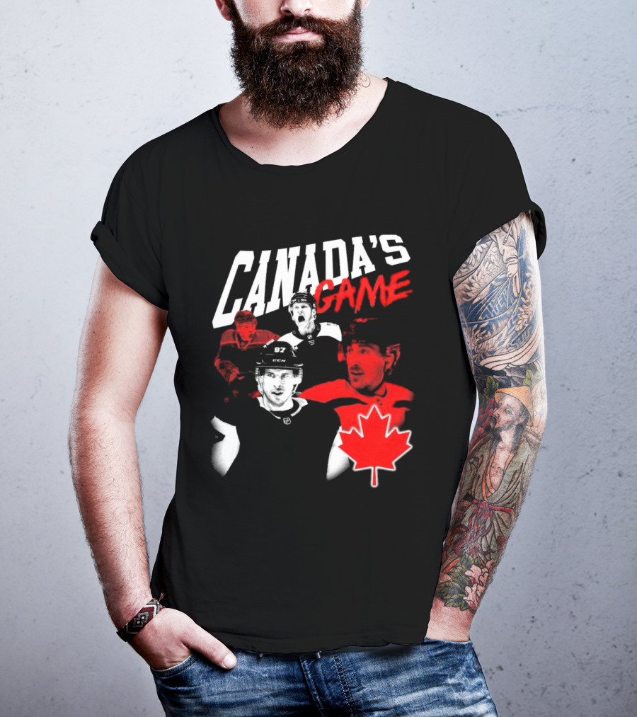 Canada's Game 4 Nations Team Maple Leaf T-Shirt