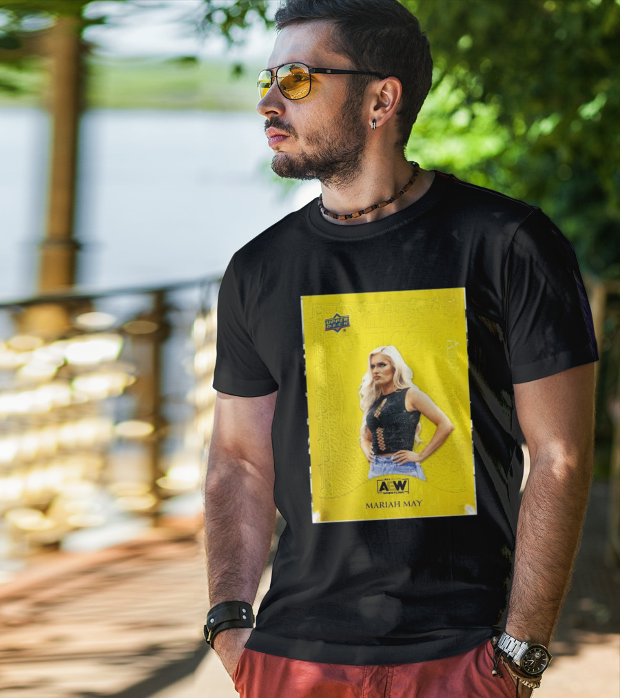 Upper Deck Allure Doubloons AEW All Elite Wrestling Mariah May T-Shirt