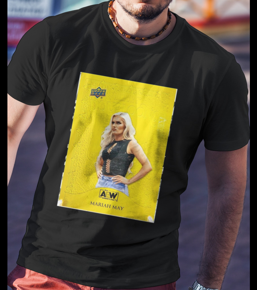 Upper Deck Allure Doubloons AEW All Elite Wrestling Mariah May T-Shirt