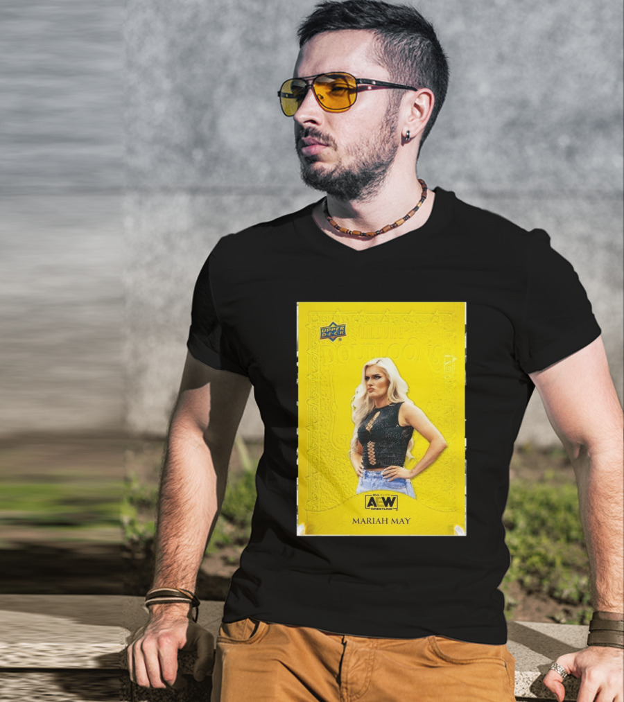 Upper Deck Allure Doubloons AEW All Elite Wrestling Mariah May T-Shirt