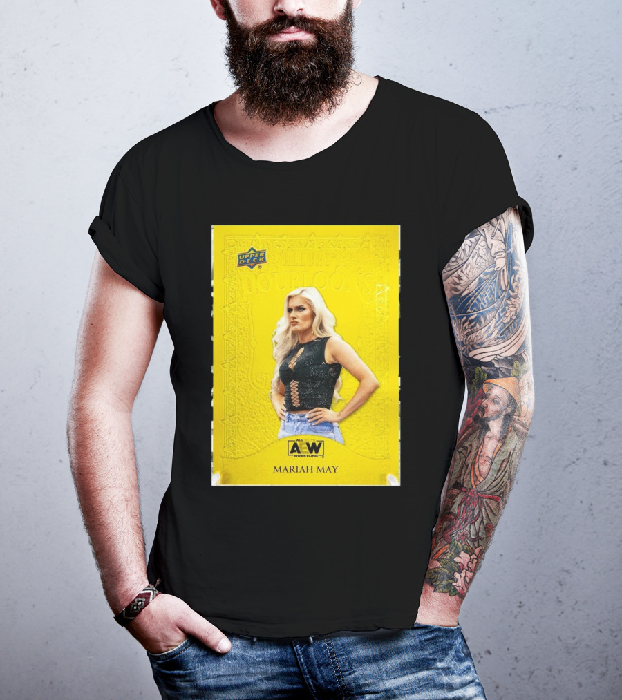 Upper Deck Allure Doubloons AEW All Elite Wrestling Mariah May T-Shirt