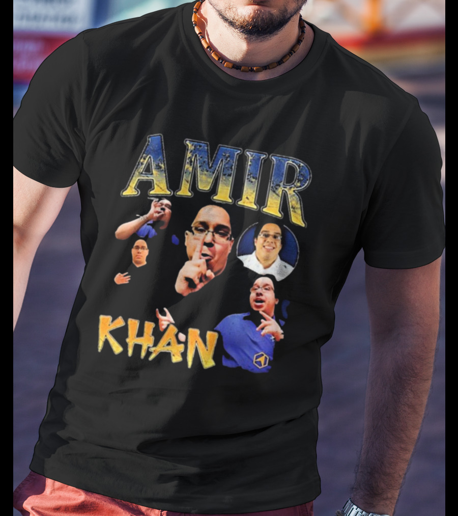 Amir Khan Retro McNeese State Players 2025 John Fanta T-Shirt