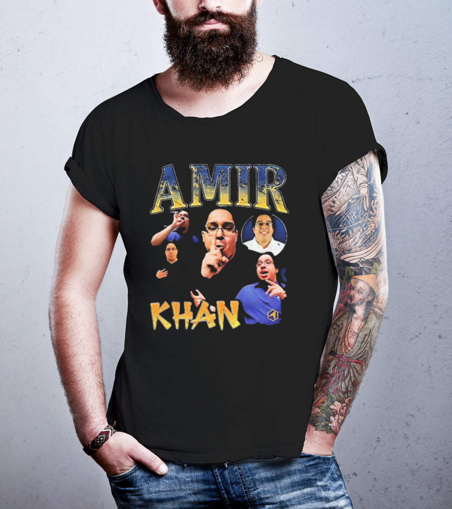 Amir Khan Retro McNeese State Players 2025 John Fanta T-Shirt
