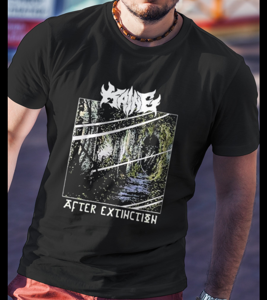 "Zaid After Extinction Overgrown Ruins Path" T-Shirt