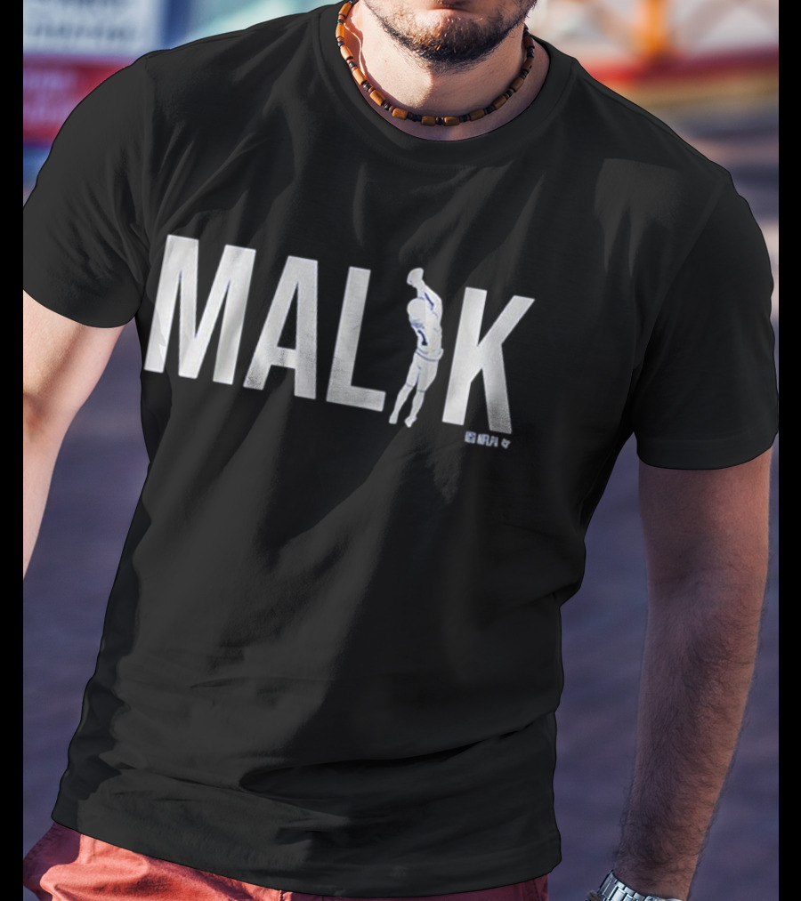Air Malik Nabers Basketball Jumping Showcase T-Shirt
