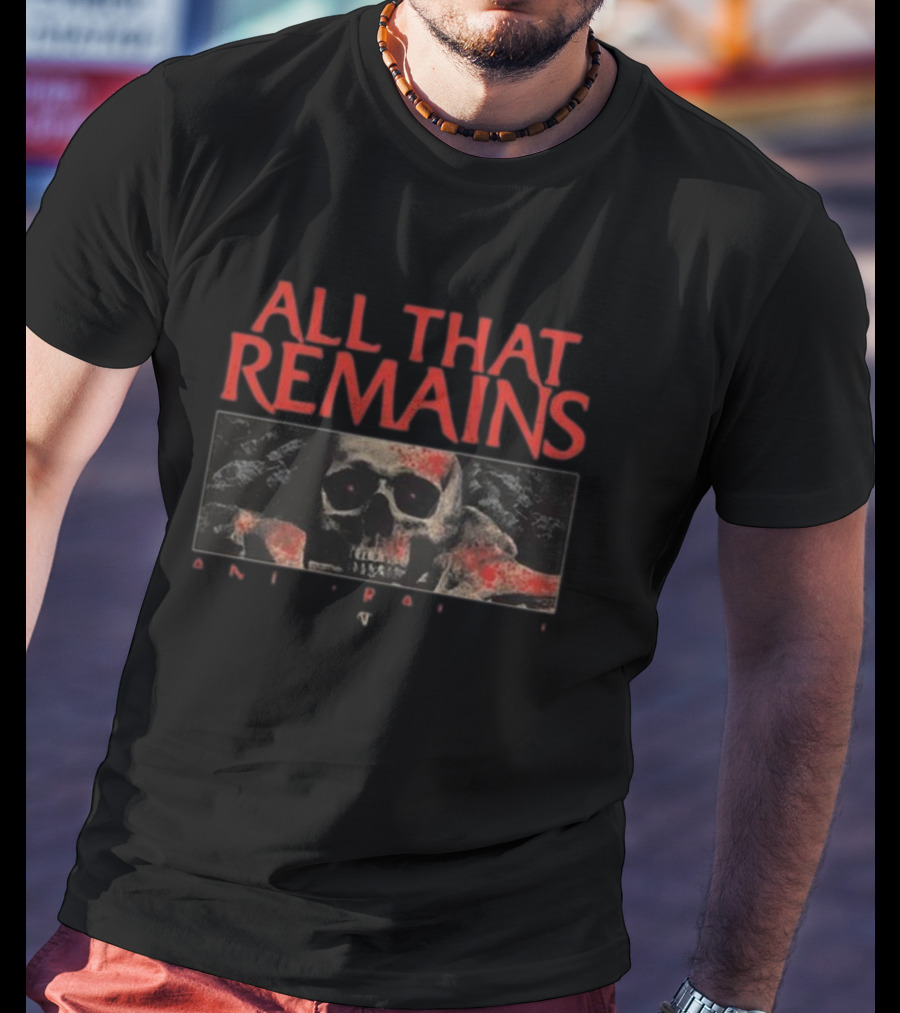 All That Remains Skull Blood And Stone T-Shirt