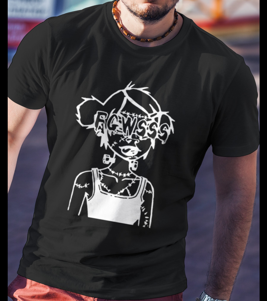 Frankengirl RCWSSS B & W Expression T-Shirt
