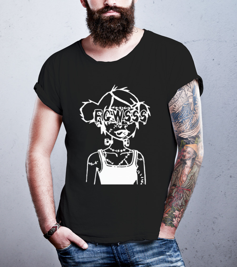 Frankengirl RCWSSS B & W Expression T-Shirt
