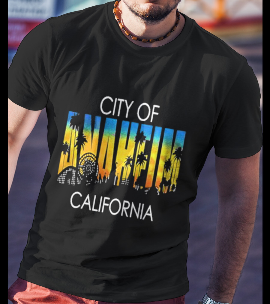 Babymetal City Of Anaheim California Sunset Ferris Wheel Tour T-Shirt